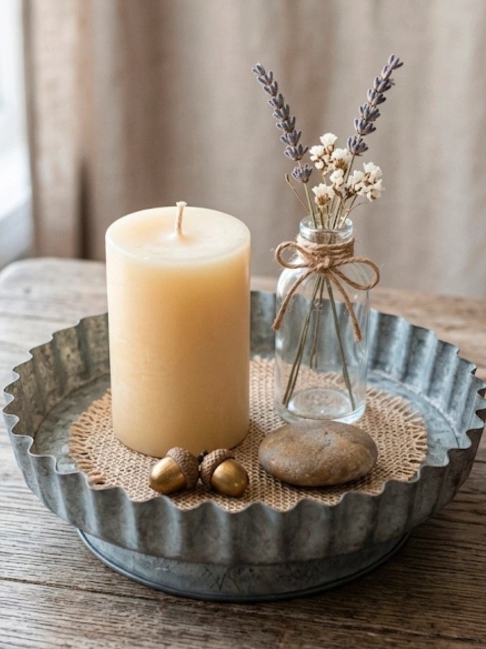 Rustuc Metal Decorative